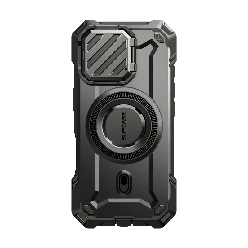 iPhone 16 6.1 inch Unicorn Beetle MAG XT MagSafe Case-Black Protective Shell Design