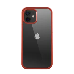 Sporty Appeal iPhone 11 6.1 inch Unicorn Beetle Edge Clear Bumper Case-Metallic Red