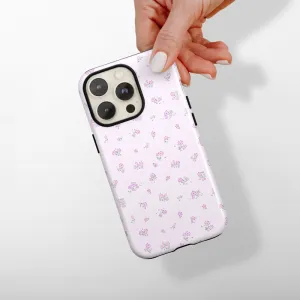 Protective Detail Tough Phone Case - Ditsy Floral Lilac
