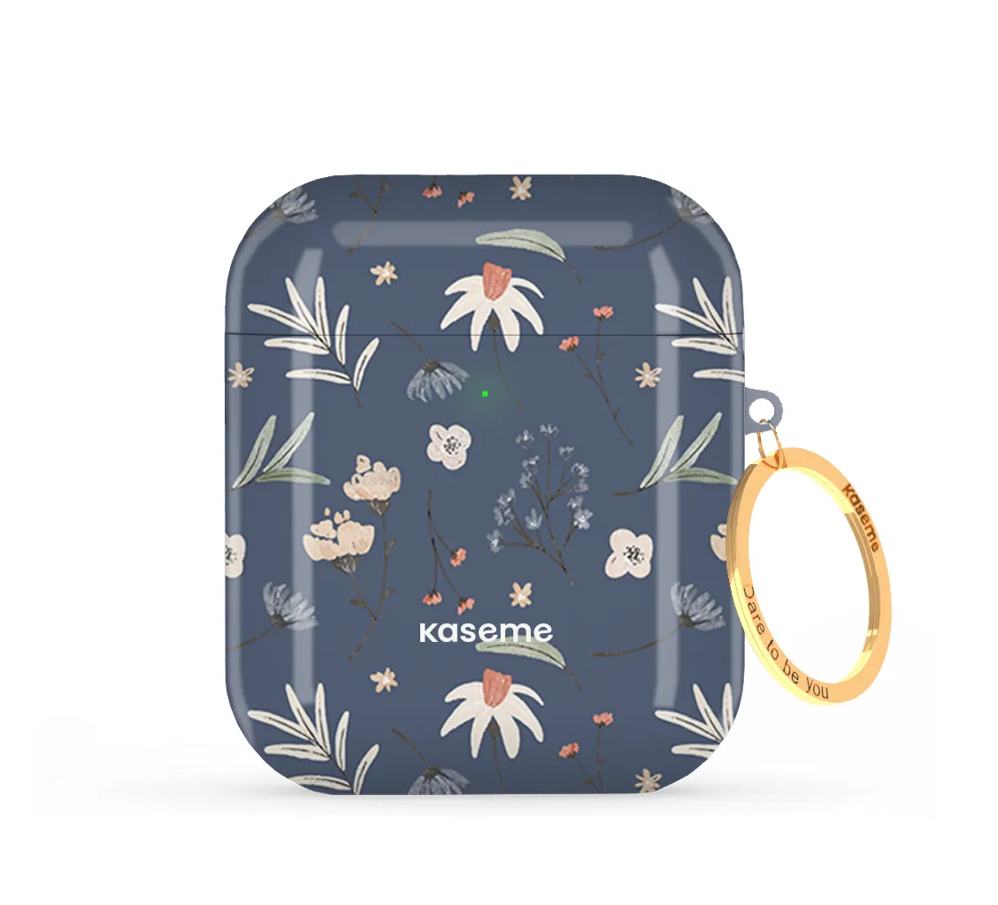 Mia Blue AirPods Case vivid matte airpods case Colorful Compact Case