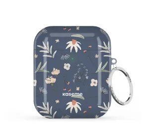 Trendy Carry Clip Stylish Silicone Accessory Mia Blue AirPods Case