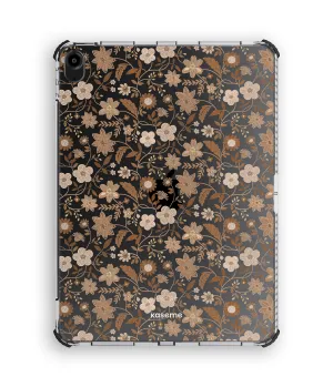 Midnight Bloom iPad Clear Case stylus compatible cover professional accessory