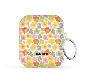 Fashion Travel Organizer soft gel ergonomic airpods protector Millie Yellow AirPods Case