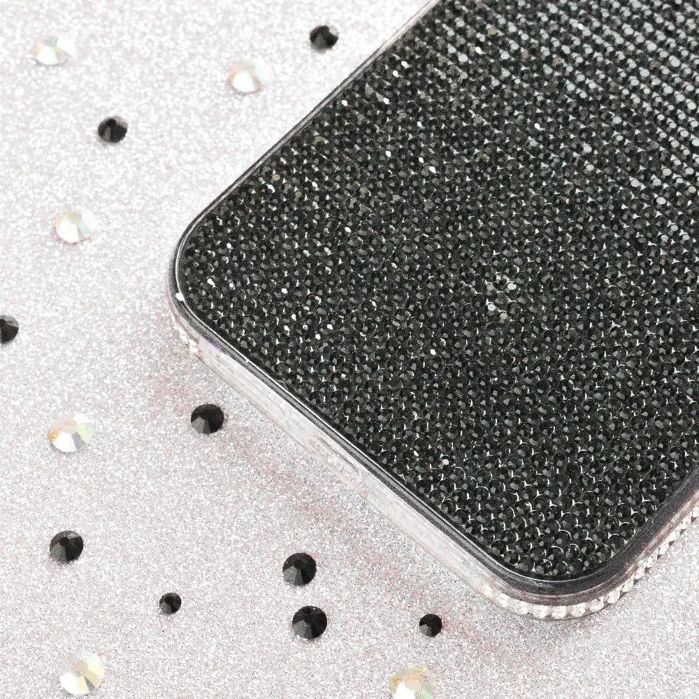 Classic Design Disco Sparkle Phone Case - Black