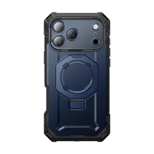 UB GRIP PRO Series iPhone 17 Pro Max MagSafe Phone Case with HD Tempered Glass - Azure Compact Design