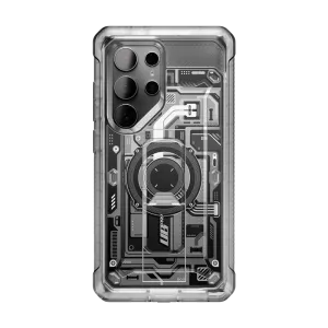 Protective Pattern Galaxy S24 Ultra Unicorn Beetle PRO Rugged Case-Frost Black