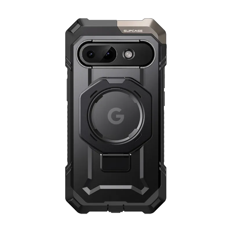 Google Pixel 9a UB Grip Protective Phone Case-Black Comfort Design Soft Edge Texture