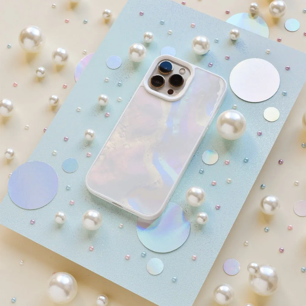 Subtle design Premium Quality Mother of Pearl Phone Case