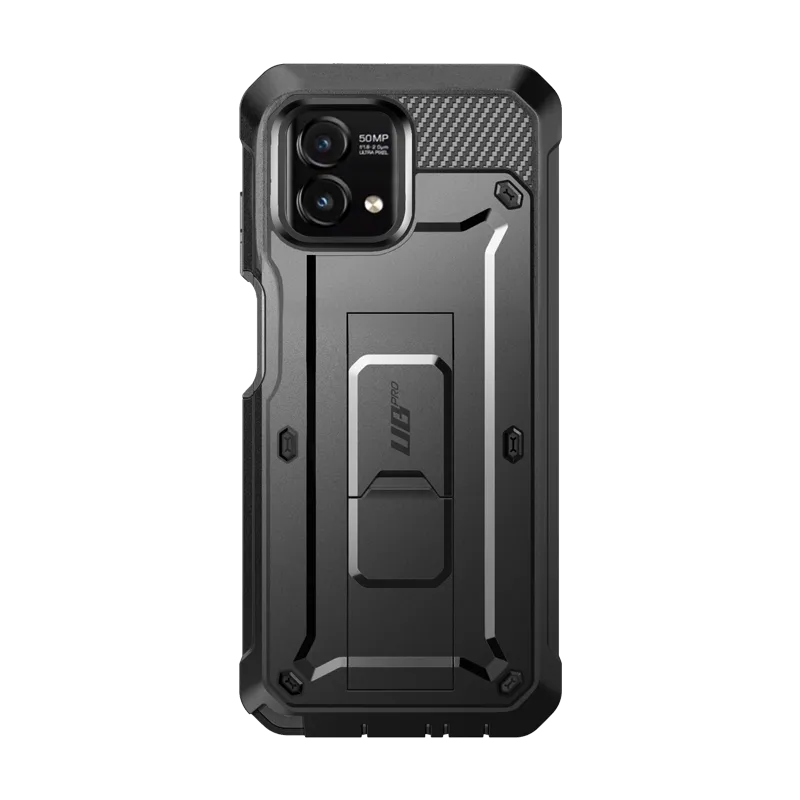 Printed Artwork Polished Texture Finish Moto G Stylus (2023) Unicorn Beetle PRO Shockproof Case-Black