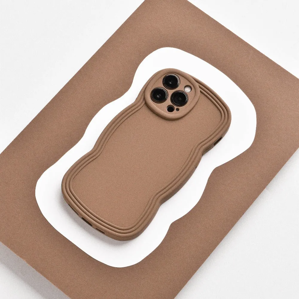 NAKD Curvy Phone Case - Coffee Matte Layer