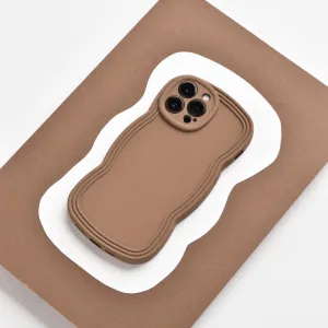NAKD Curvy Phone Case - Coffee Matte Layer