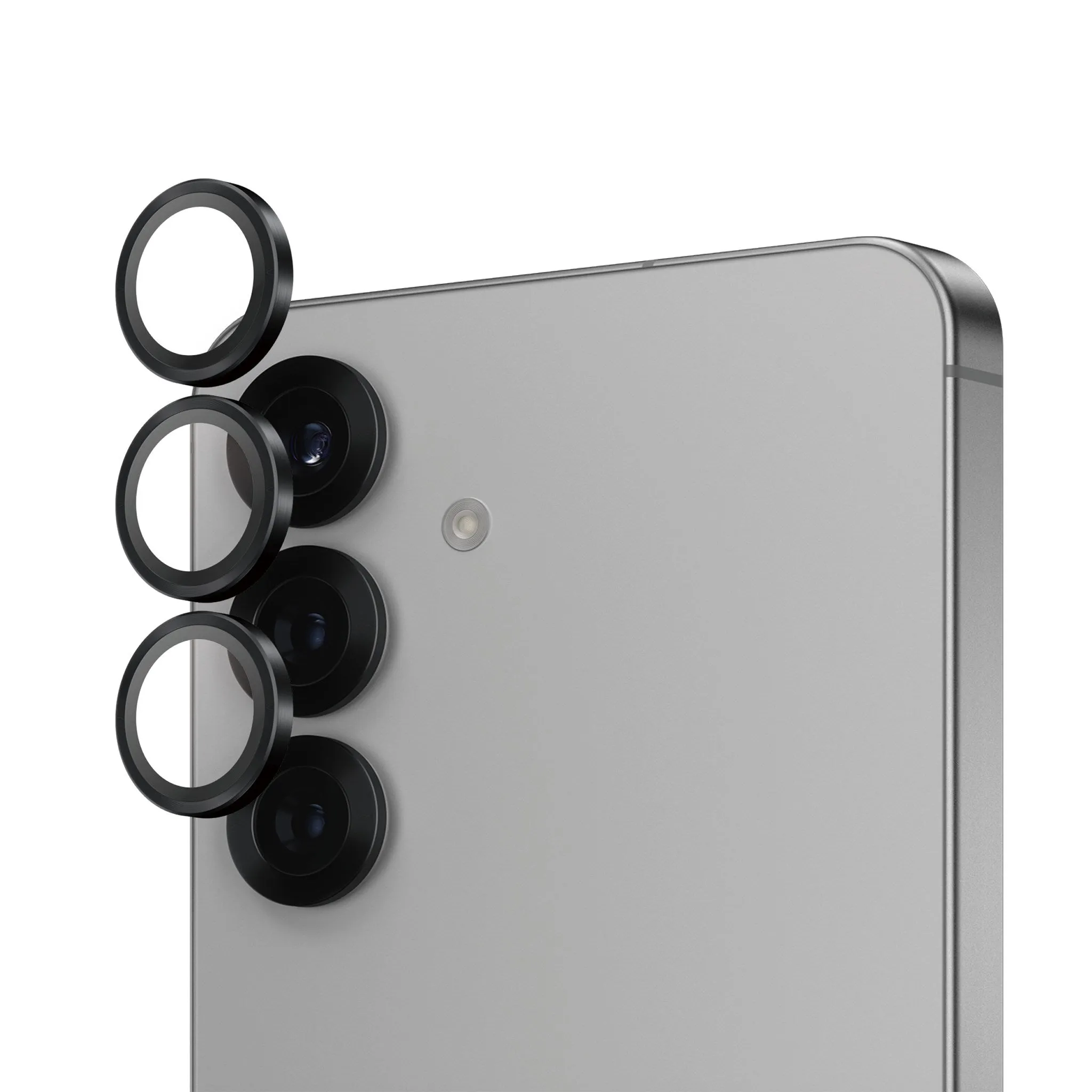 HD Clarity Blue light protection PanzerGlass? Hoops? Camera Lens Protector Black Samsung Galaxy S25