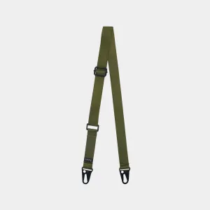 Clip On Band Adjustable Gear Olive Green Crossbody Phone Lanyard