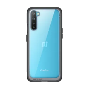 Stylish Cover OnePlus Nord Unicorn Beetle Style Clear Bumper Case-Black