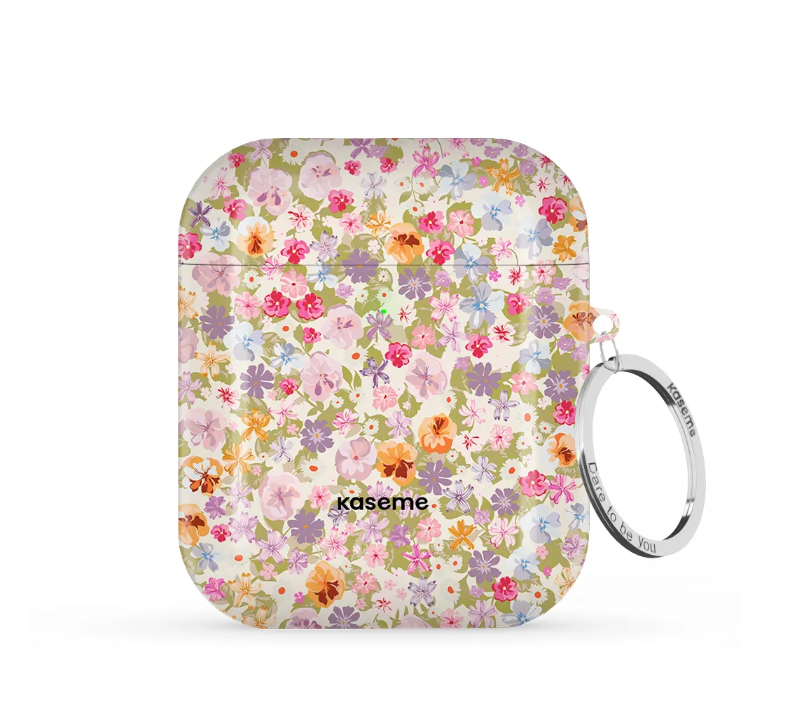 Universal Daily Bag Pansy AirPods Case
