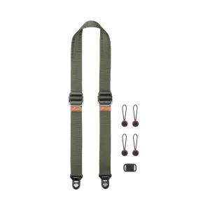 Peak Design Slide Lite Camera Strap - Sage Durable Clip Lightweight Gear