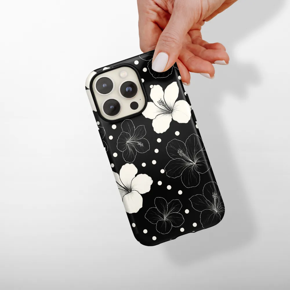 Precision Cutouts Urban Texture Tough Phone Case - Mono Flora