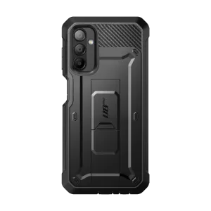 Matte Build Easy Grip Galaxy A26 Unicorn Beetle PRO Rugged Holster Case-Black