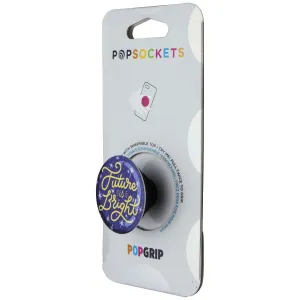 PopSockets Swappable PopGrip Phone Grip & Stand - Future is Bright Snap Lock Grip Pop Socket DIY