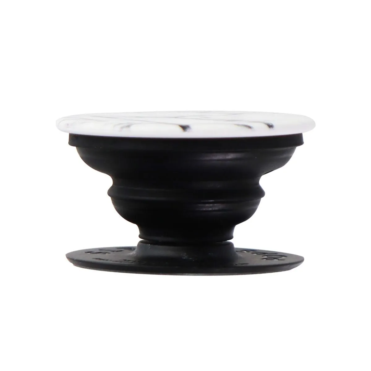 Clip Flex Pro Grip Pop Socket Ergonomic Grip Popsockets PopGrip Series Phone Grip and Stand - Dove White Marble