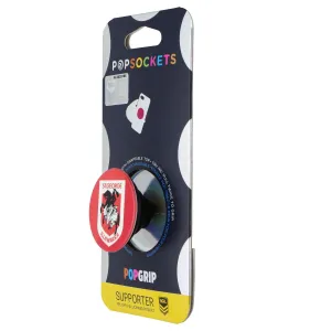 Boost Duo Grip PopSockets PopGrip Stand & Grip with Swap Top - St. George Illawarra Dragons