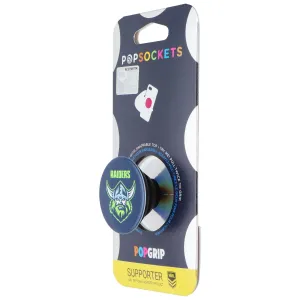 PopSockets PopGrip Expanding Stand Grip w/ Swap Top - NRL Canberra Raiders Pop Socket Patterned Design