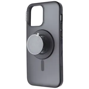 Grip Boost Max Style Flex Pro Grip PopSockets Pop Case for MagSafe for iPhone 15 Pro Max - Black