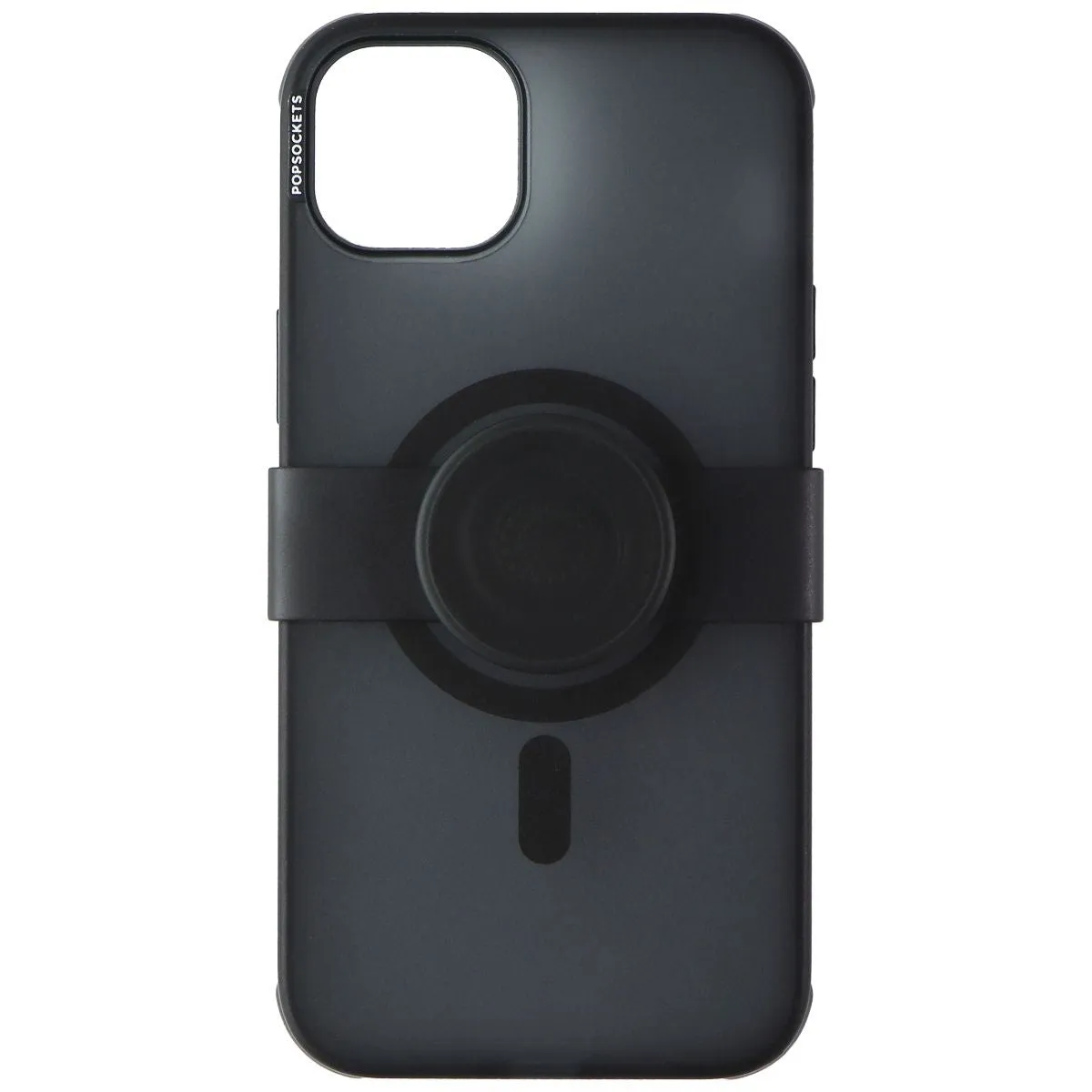 Phone Safety PopSockets Phone Grip and Slide Case for MagSafe for iPhone 14 Plus - Black