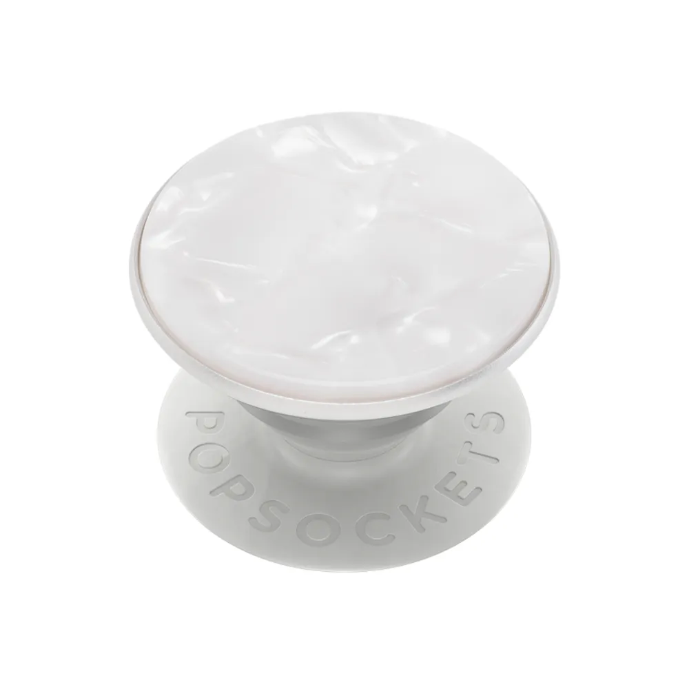 Pop Socket Minimalist Design Pro Grip PopSocket Grip - Acetate Pearl