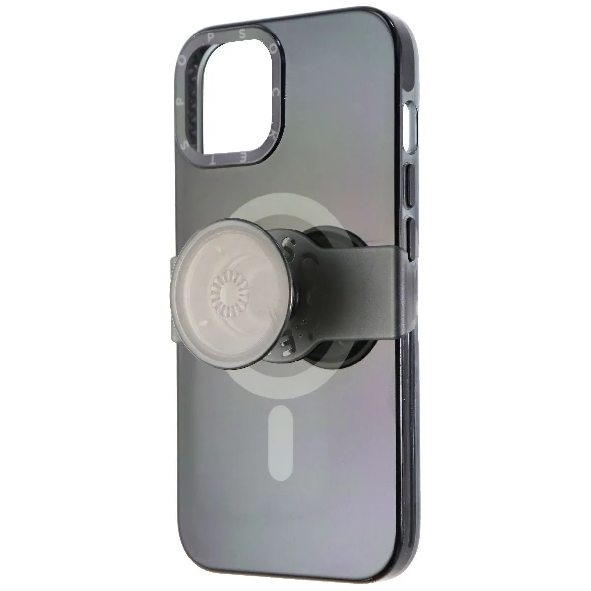 PopSockets PopGrip Case For Magsafe for Apple iPhone 13 - Black Pop Socket Strong Hands-Free Use
