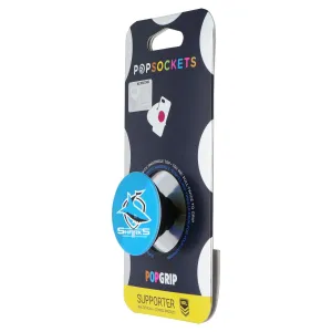 Pop Socket Floral Pop Socket Gift Use PopSockets PopGrip Expanding Stand Grip w/ Swap Top - NRL Cronulla Sharks