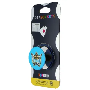 PopSockets PopGrip Expanding Stand Grip w/ Swappable Top - NRL Gold Coast Titans Pop Socket Chic