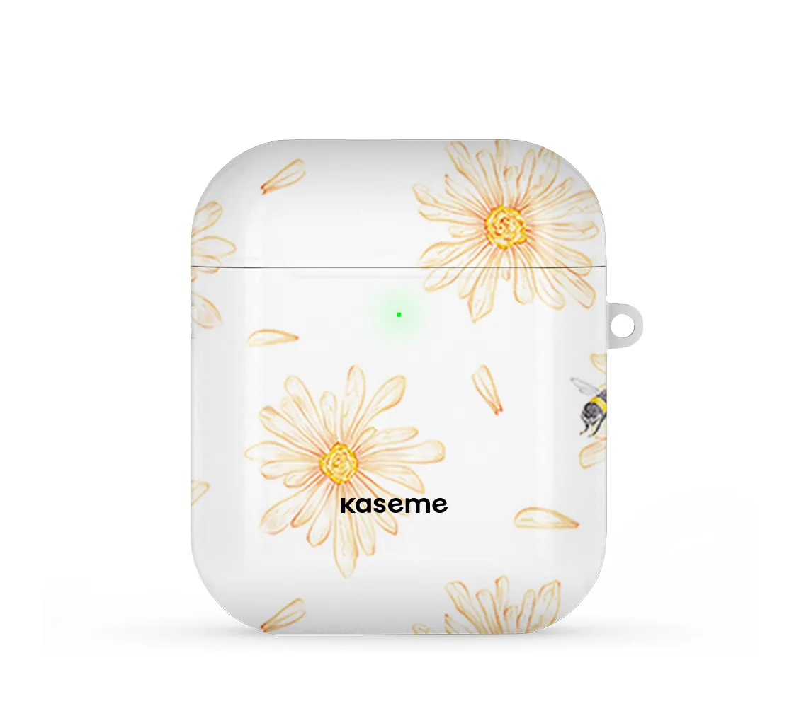 Queen B AirPods Case leather wrapped airpods case