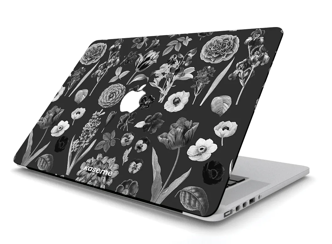 foldable support design Am??lia Black MacBook skin