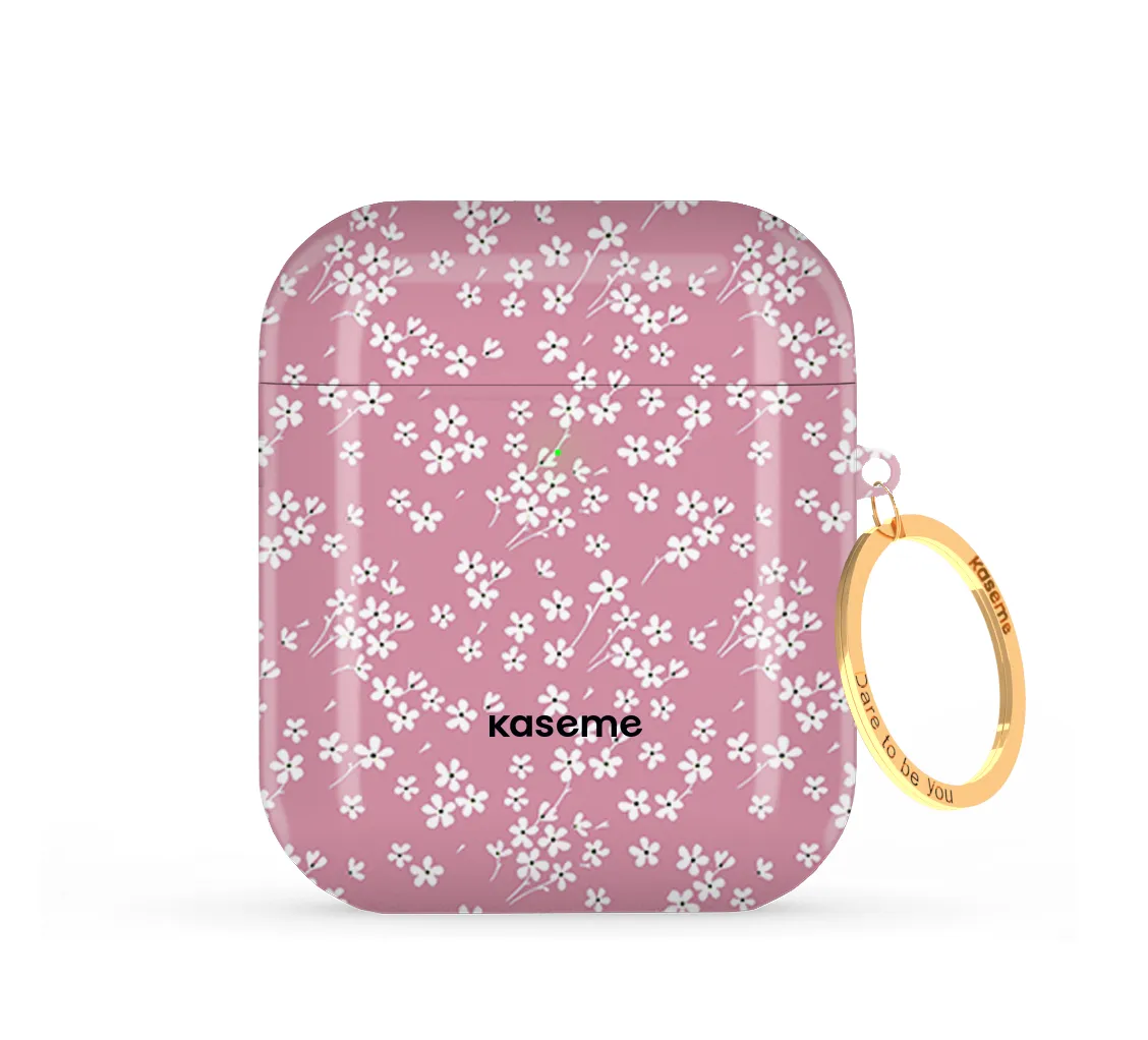 Universal Handy Organizer Posy Pink AirPods Case