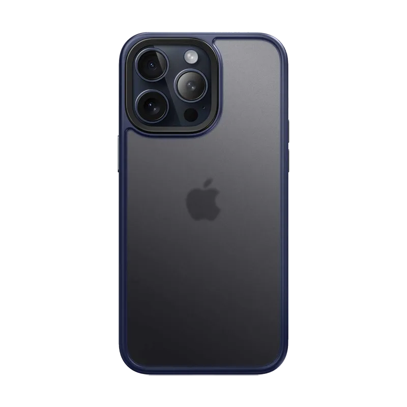 Soft Pattern Layer iPhone 15 Pro Max 6.7 inch Unicorn Beetle Style Slim Clear Case-Black