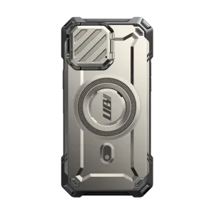 Gradient Design iPhone 15 Pro Max 6.7 inch Unicorn Beetle MAG XT MagSafe Case-Titan Gray