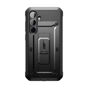 Elegant Build Grip Safe Galaxy S24 Plus Unicorn Beetle PRO Rugged Case-Black