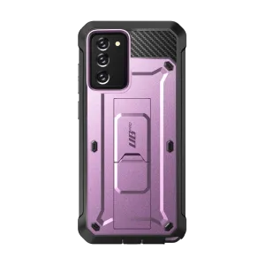 Patterned Design Galaxy Note20 Unicorn Beetle PRO Rugged Holster Case-Metallic Purple