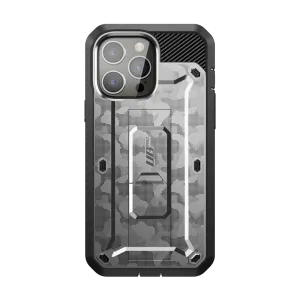 iPhone 13 Pro Max 6.7 inch Unicorn Beetle Pro Rugged Case-Gray Camo Protective Corners
