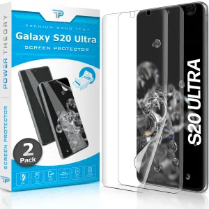 Samsung Galaxy S20 Ultra TPU Anti-Scratch Screen Protector Film [2-Pack] Screen Defense Ultra Elite Plus