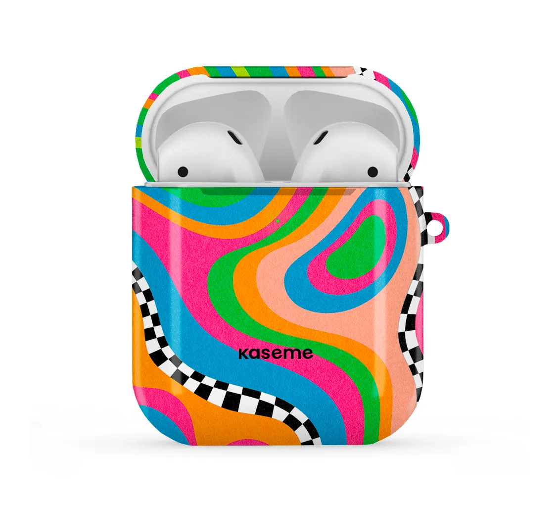 shockproof everyday case Radiant Blue AirPods Case