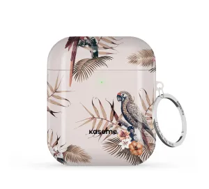 Minimal Daily Shell lightweight everyday airpods case Rainforest beige AirPods Case