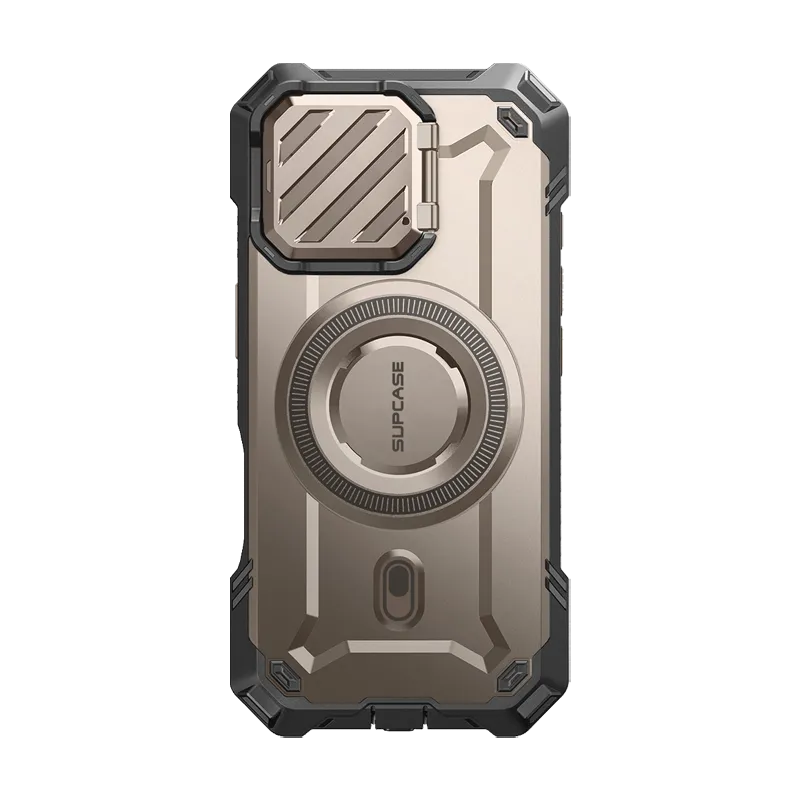 Modern Pattern Style Smooth Outline iPhone 16 Pro Max 6.9 inch Unicorn Beetle MAG XT MagSafe Case- Rose Gold