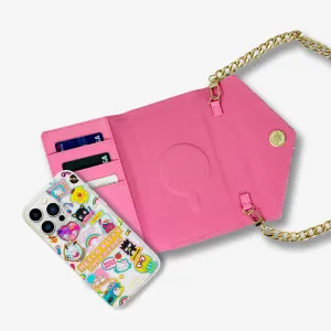 Hello Kitty & Friends Stickers MagSafe? Compatible Detachable Wallet Handy Travel Wallet