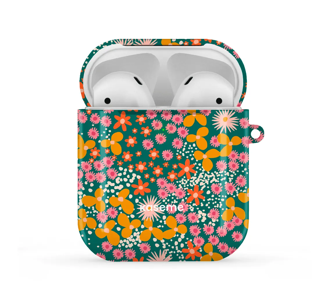 Azalea Green AirPods Case Trendy Protective Shell smooth touch airpods shell