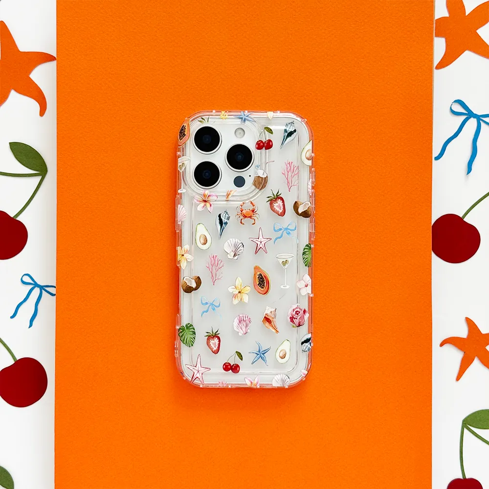 Clear Phone Case - Calypso Club Soft Layer