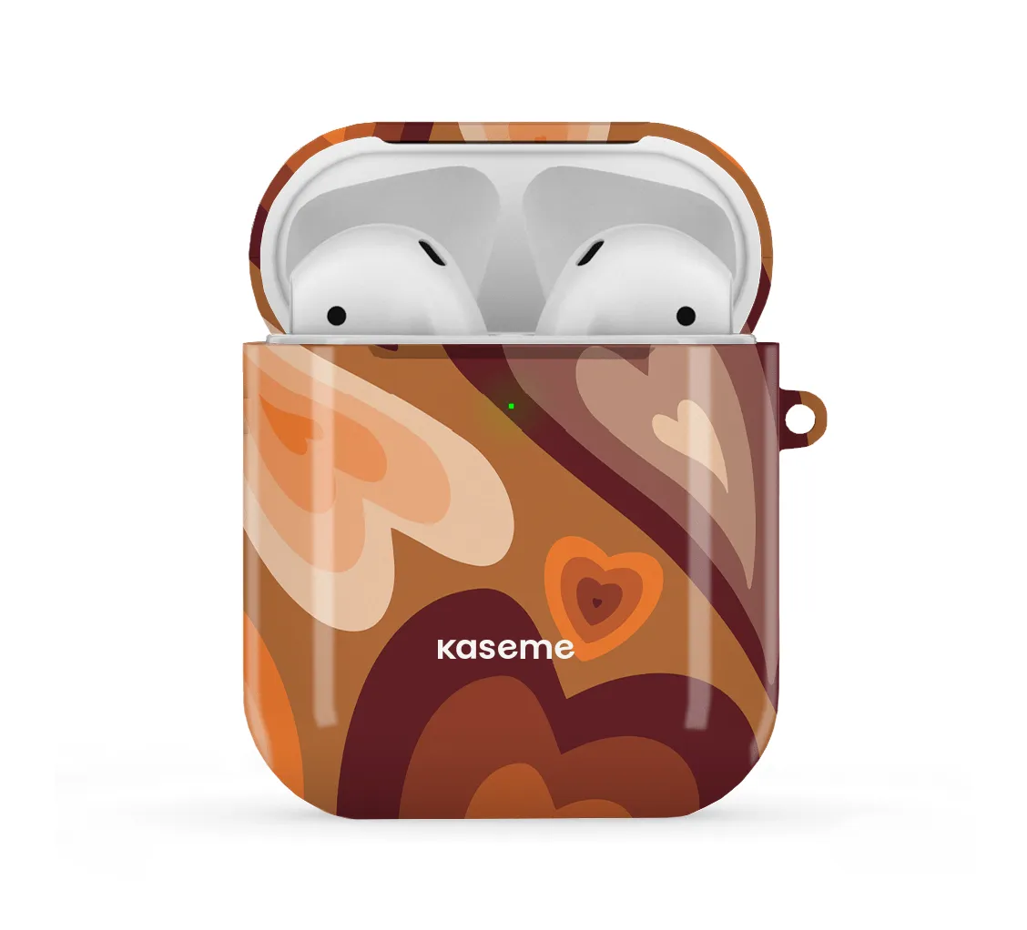 fashion commuter soft gradient airpods protector Portable Slim Organizer Dulce AirPods Case