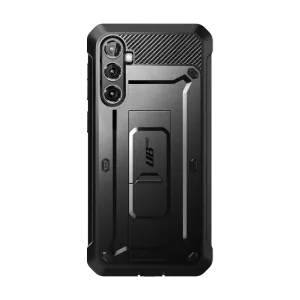 Modern Build Texture High strength Galaxy S24 FE Unicorn Beetle PRO Rugged Case-Black