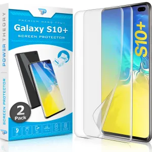 Samsung Galaxy S10 Plus TPU Anti-Scratch Screen Protector Film [2-Pack] portable protection film Crystal Guard